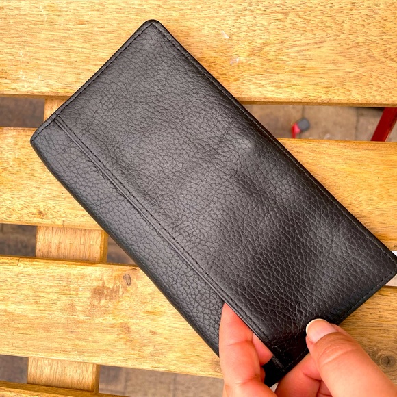 Black Leather Wallet - Picture 5 of 5